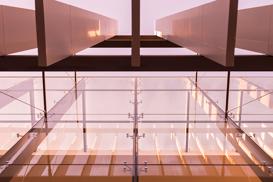 Corporate building abstract image