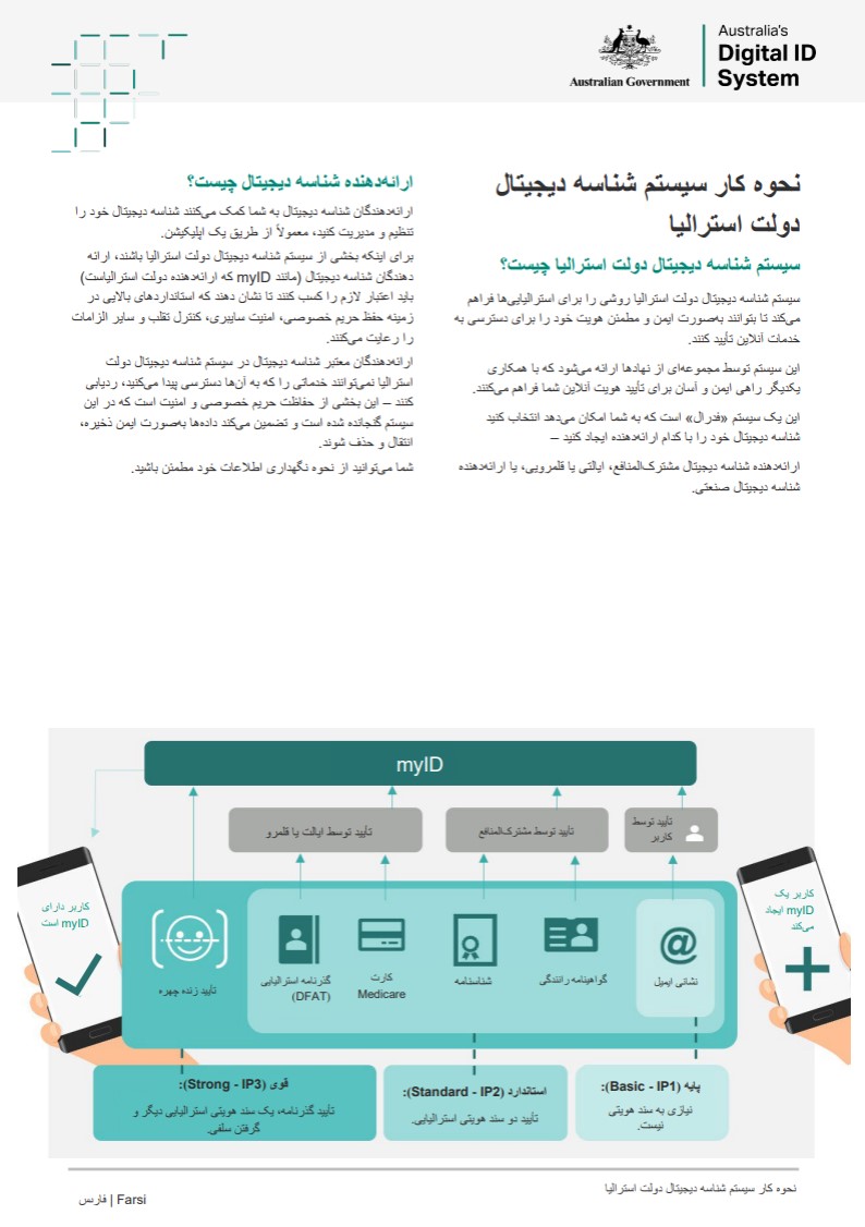 image of how it works factsheet in Farsi