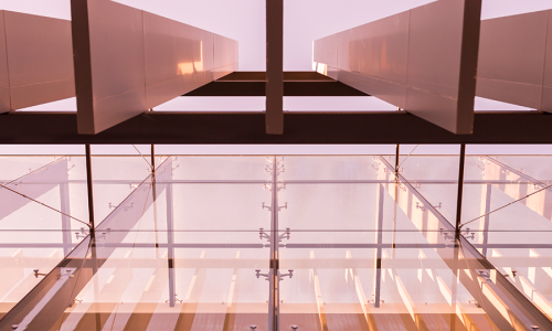 Corporate building abstract image